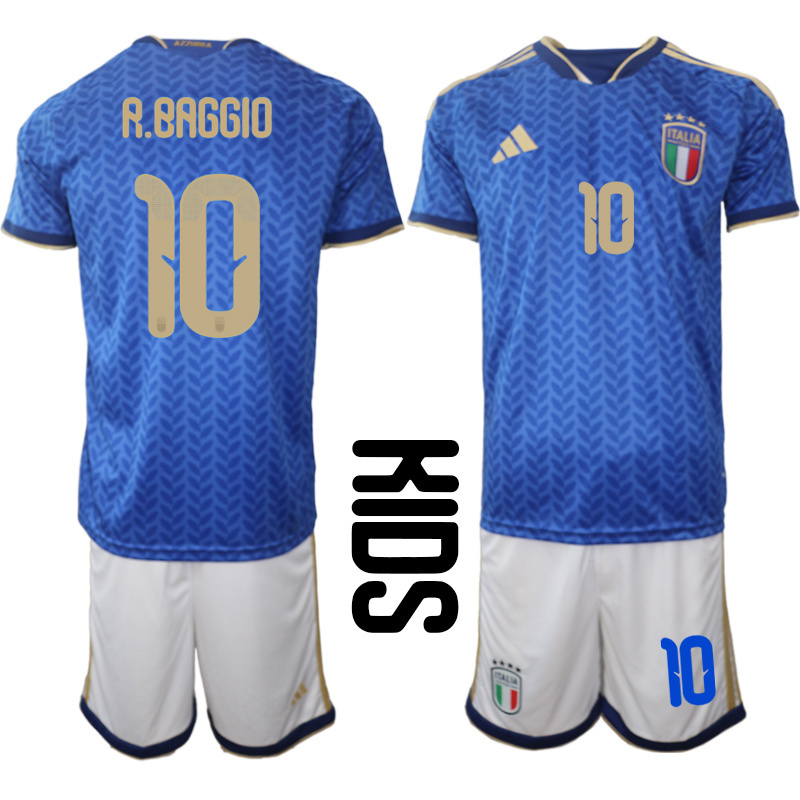 Youth Italy home 07 style 2026 World Cup Soccer jersey